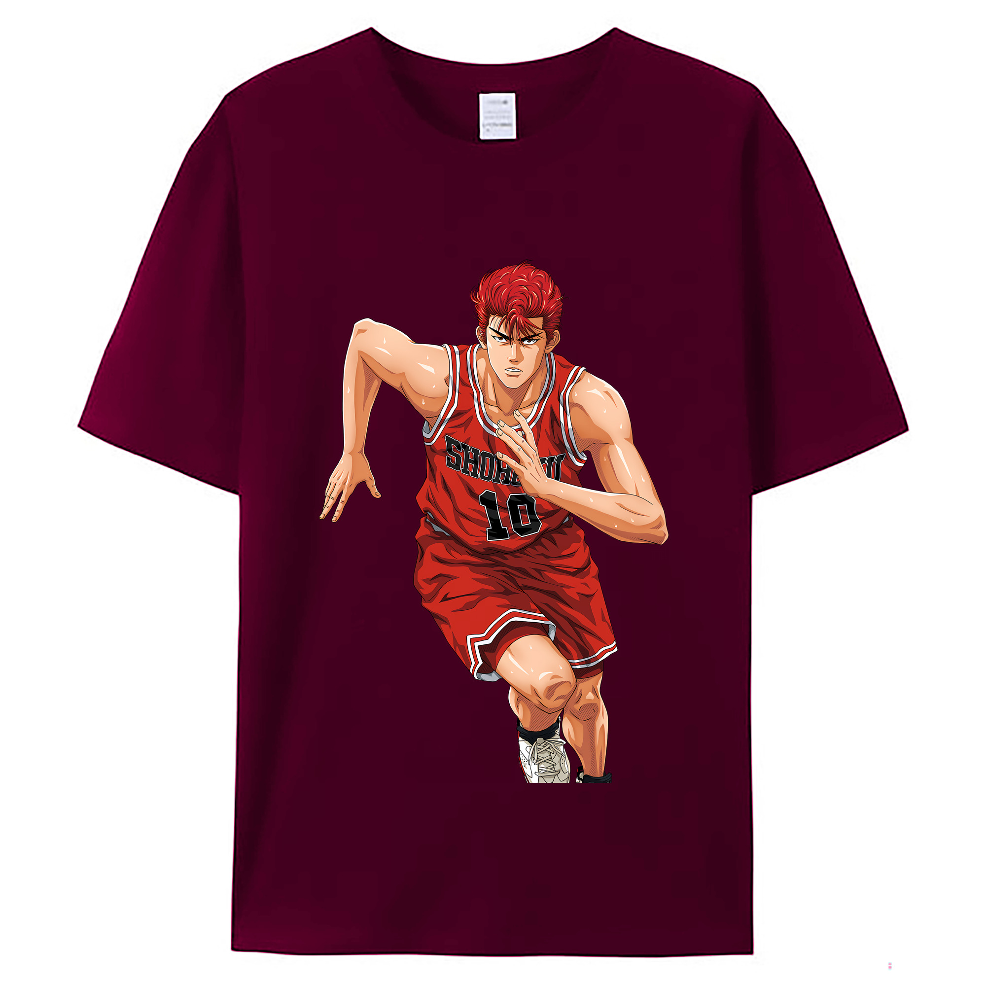 （画像用） SLAM DUNK／スラムダンク レディースカジュアルプリントTシャツ（綿100％）